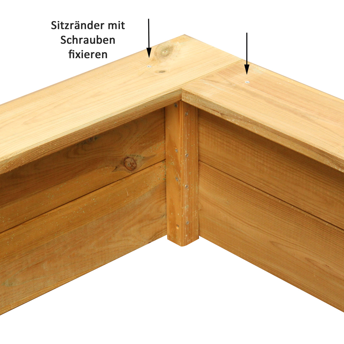 Sandkasten Imprägniert 150x150cm