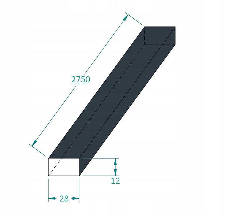 Eiche Delano Wandlamellen Paneel 2800x460x18mm - 10 Leisten auf Filz