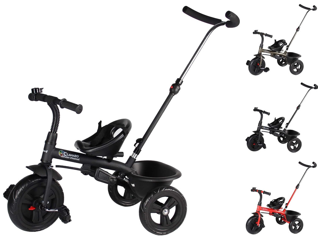 Kinder Dreirad 2in1 ab 1 Jahr Clamaro 'Buttler Basic'
