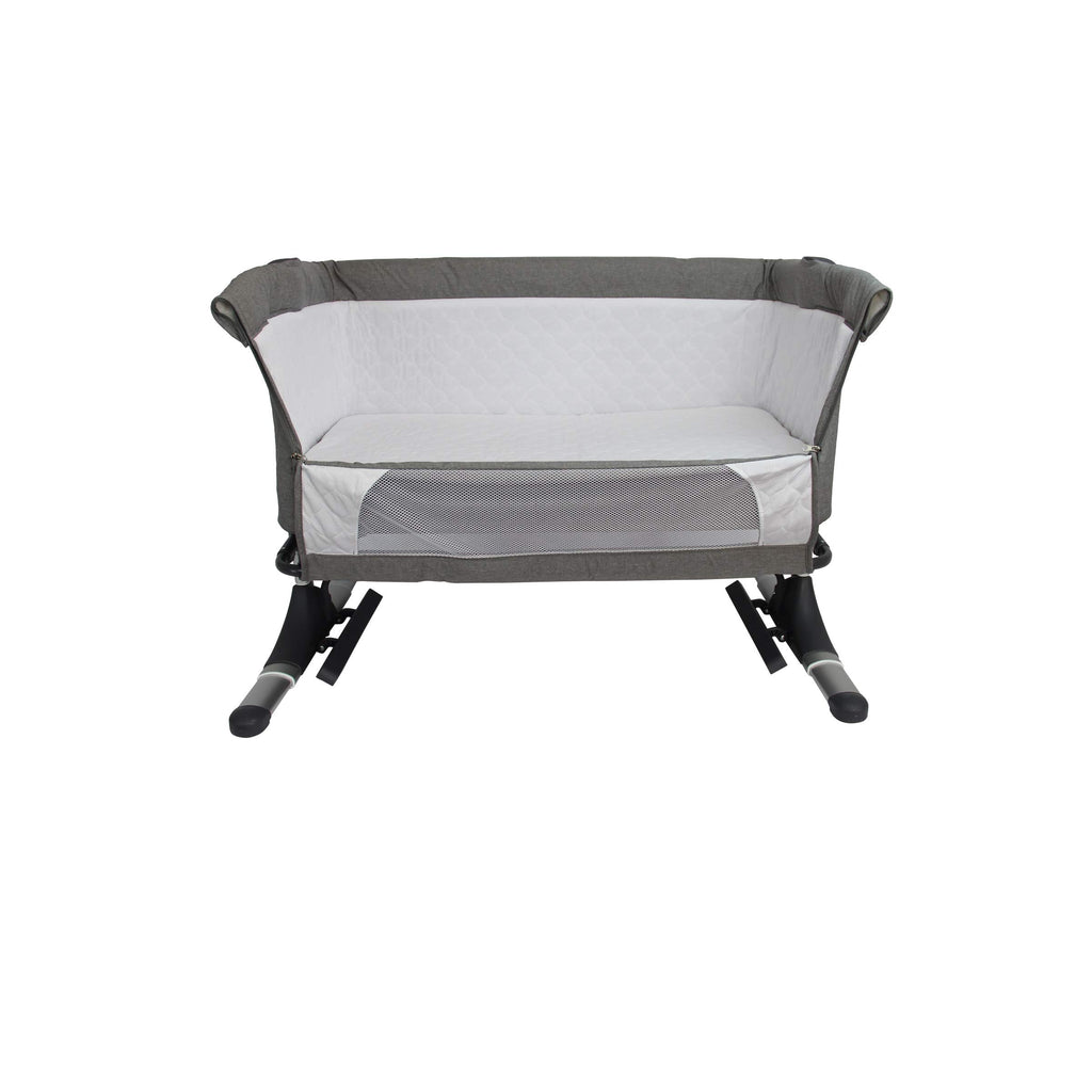 Baby Beistellbett 3in1 mit Matratze, 4-fach höhenverstellbar, klappbar Clamaro