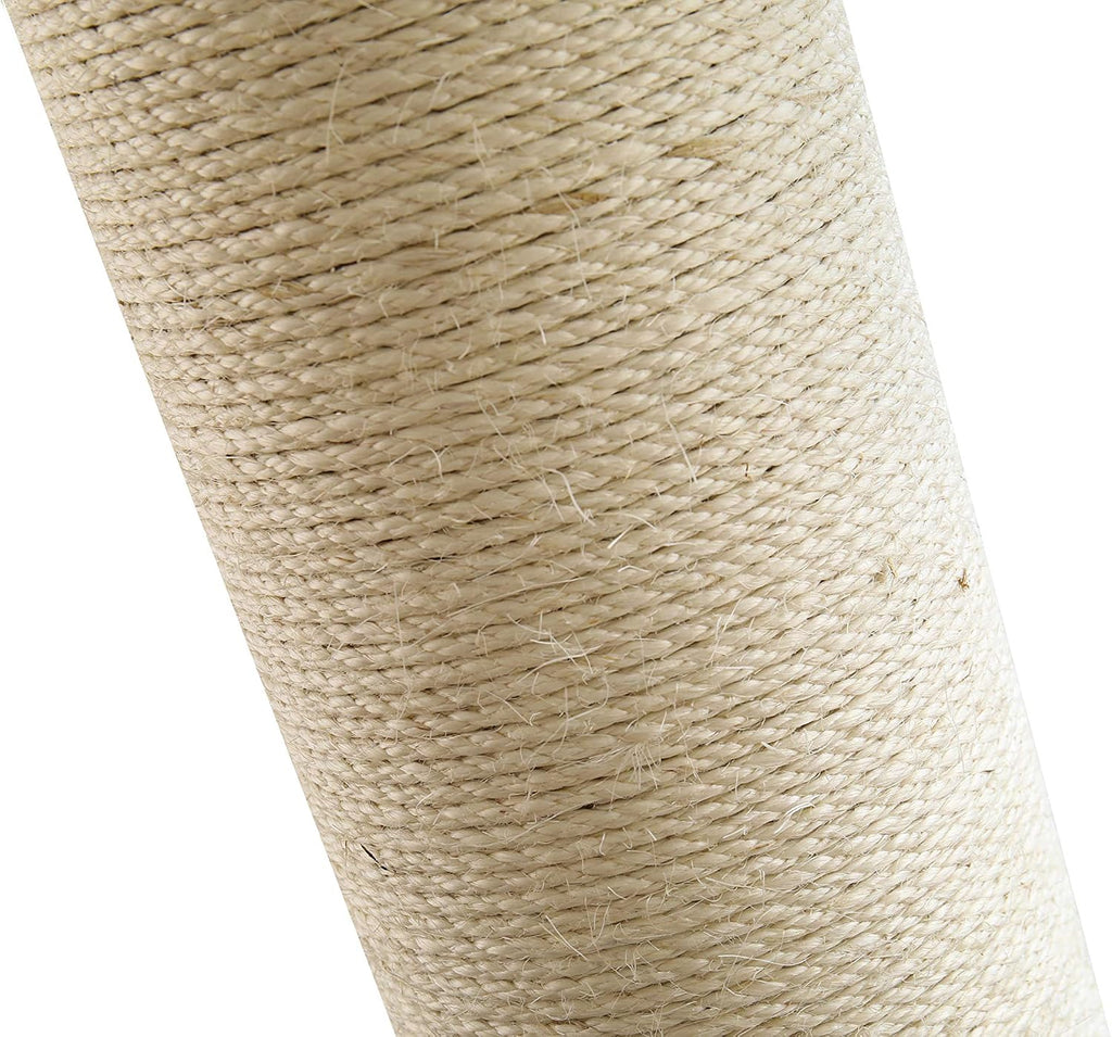 Katzenbaum deckenhoch XXL höhenverstellbar 240-275cm, Kratzbaum Grau (B-Ware)