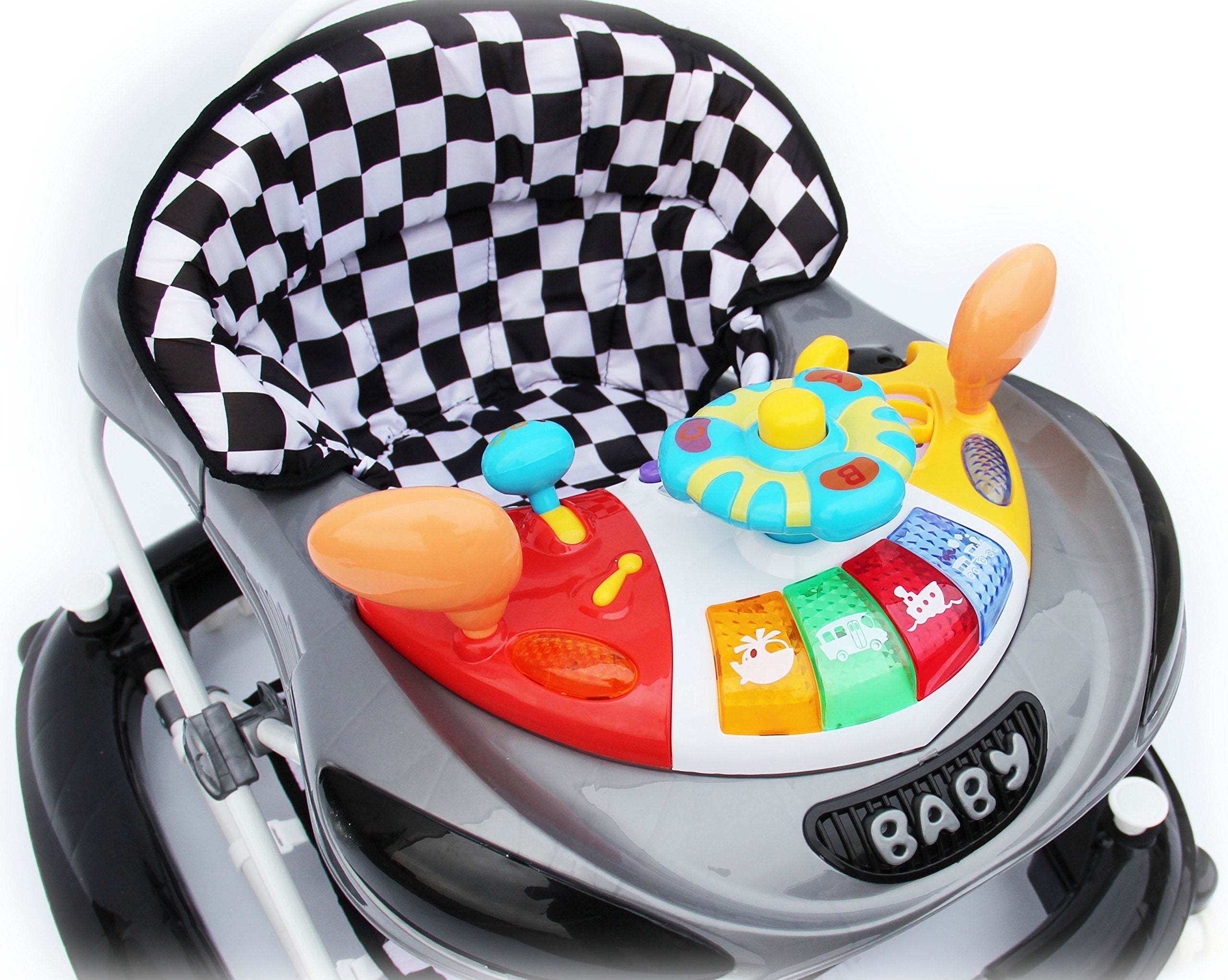 Lauflernwagen mit Musik, Schaukelfunktion - Clamaro MaxMobil