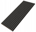 Anthrazit Wandlamellen Paneel 2800x460x18mm - 10 Leisten auf Filz