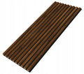 Nussbaum Bakersfield Wandlamellen Paneel 2800x460x18mm - 10 Leisten auf Filz