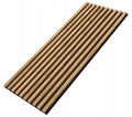 Eiche Enkel Wandlamellen Paneel 2800x460x18mm - 10 Leisten auf Filz