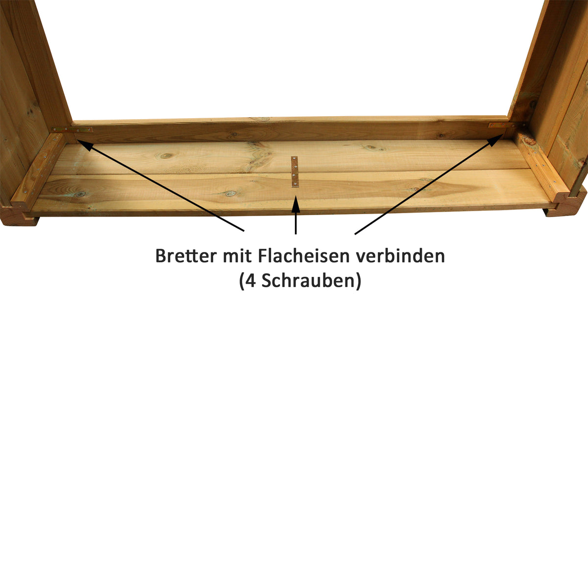 Sandkasten Imprägniert 150x150cm