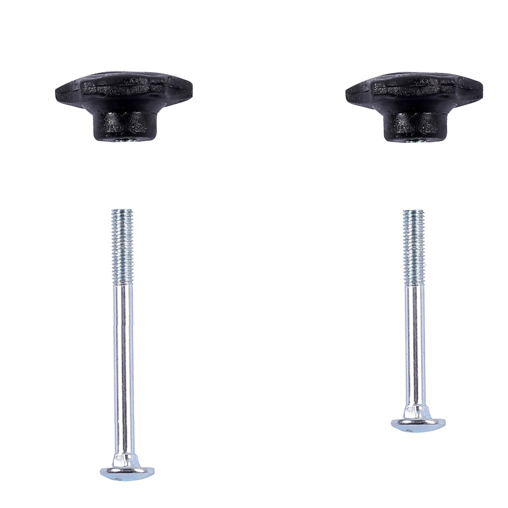 Schlitten Rennrodel mit Schiebestange, Silber, bis 80 kg CLAMARO Piccolino