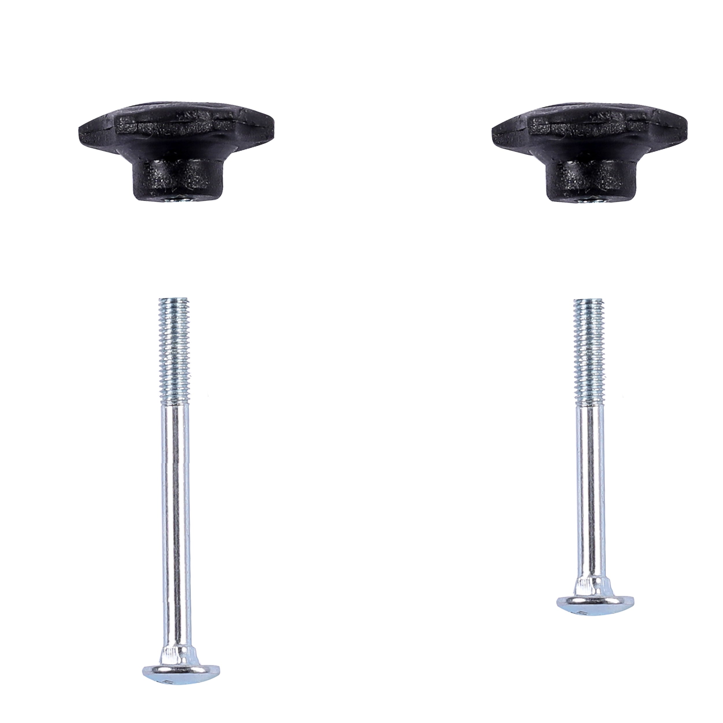 Schlitten Rennrodel mit Schiebestange, Silber, bis 80 kg CLAMARO Piccolino
