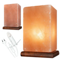Helios Himalaya Salzlampe ca. 4 kg – Natürliche Kristalllampe mit warmem Ambiente