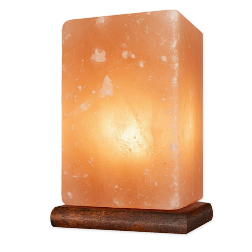 Helios Himalaya Salzlampe ca. 4 kg – Natürliche Kristalllampe mit warmem Ambiente